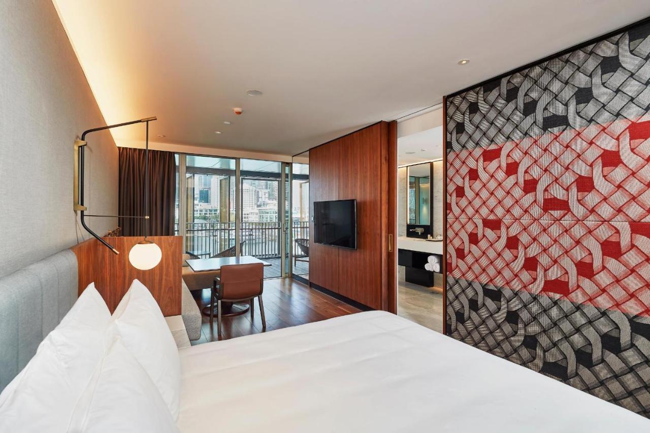 Chambre Lit King-Size avec Balcon - Vue sur Port