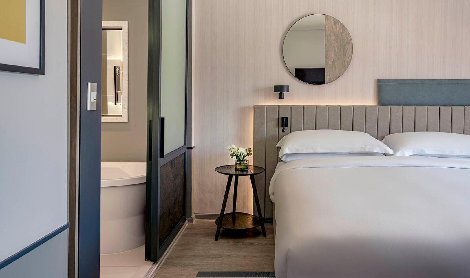 Chambre Lit King-Size avec Vue