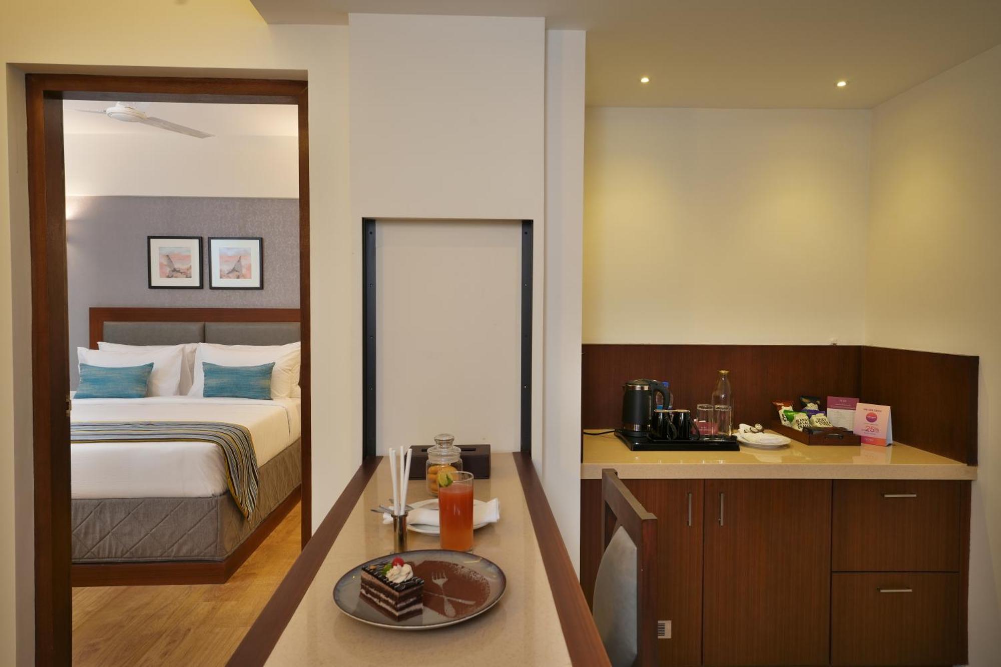 One-Bedroom Suite with 10% discount on Food & Soft Beverages only in Restaurant & 15% discount on Spa
