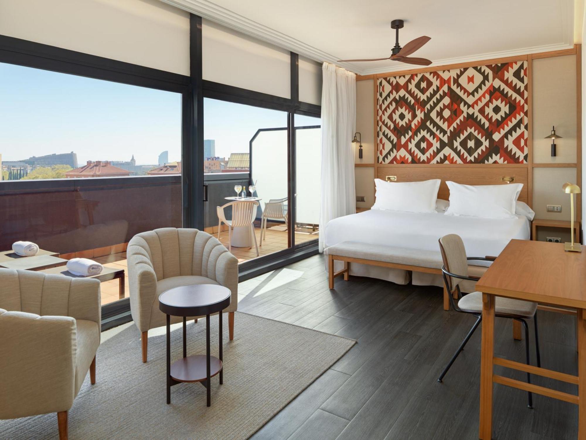 Junior Suite mit Terrasse und Zugang zum Spa