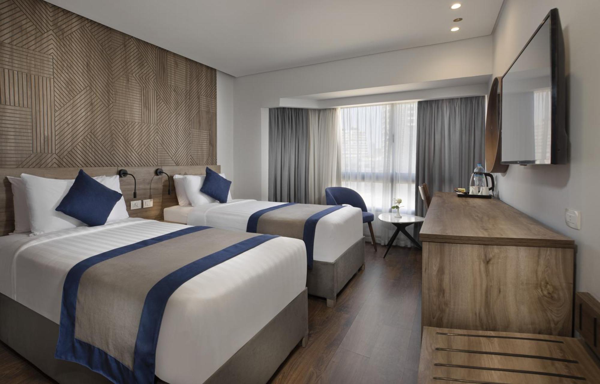 Deluxe Tweepersoonskamer met 2 Aparte Bedden