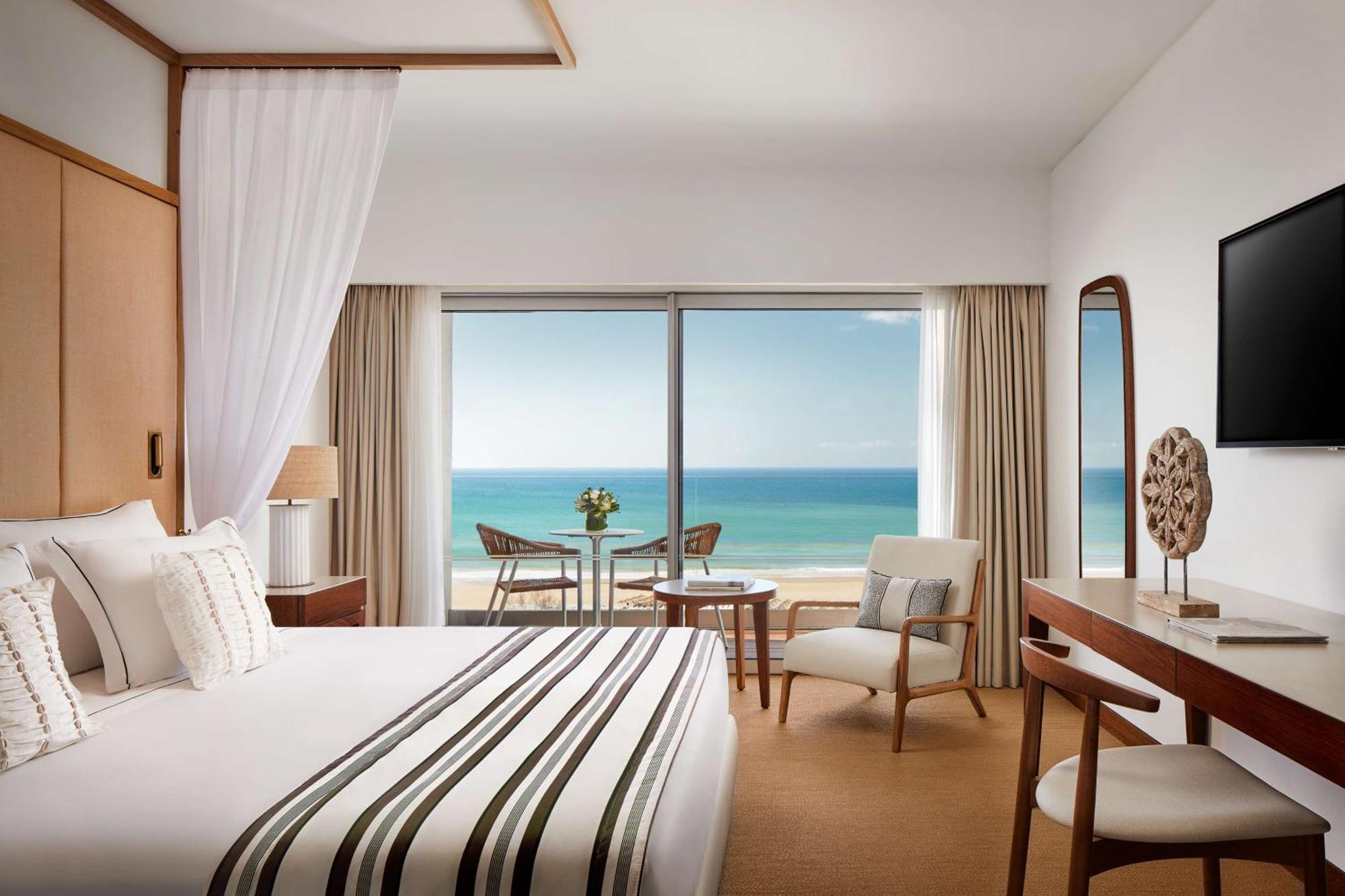 Premium Puro Beach Tweepersoonskamer met 1 of 2 Bedden - Uitzicht op Zee en Extra Bed