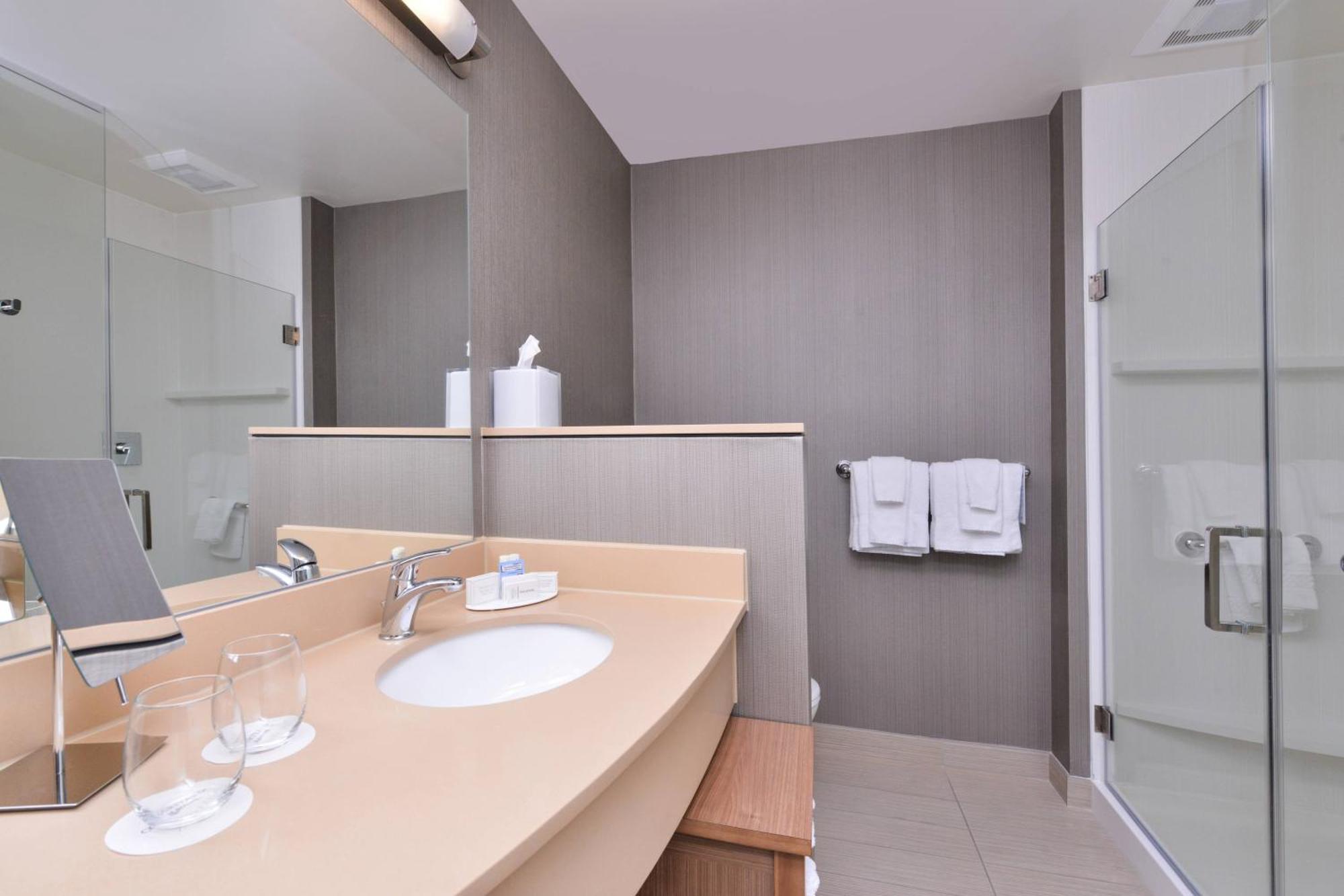 King Room with Roll-In Shower - Mobility Accessible