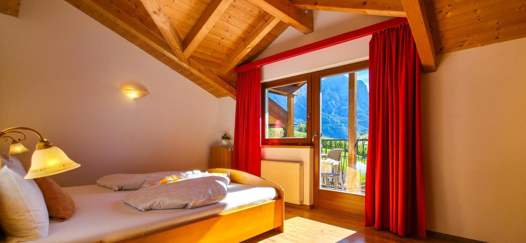 Apartment mit 1 Schlafzimmer, Balkon und Bergblick