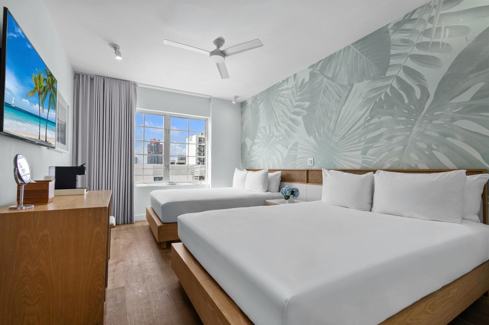 Quarto com 2 camas queen-size
