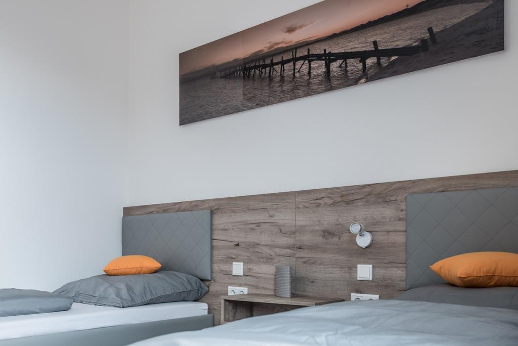 Apartment mit 3 Betten und Dusche