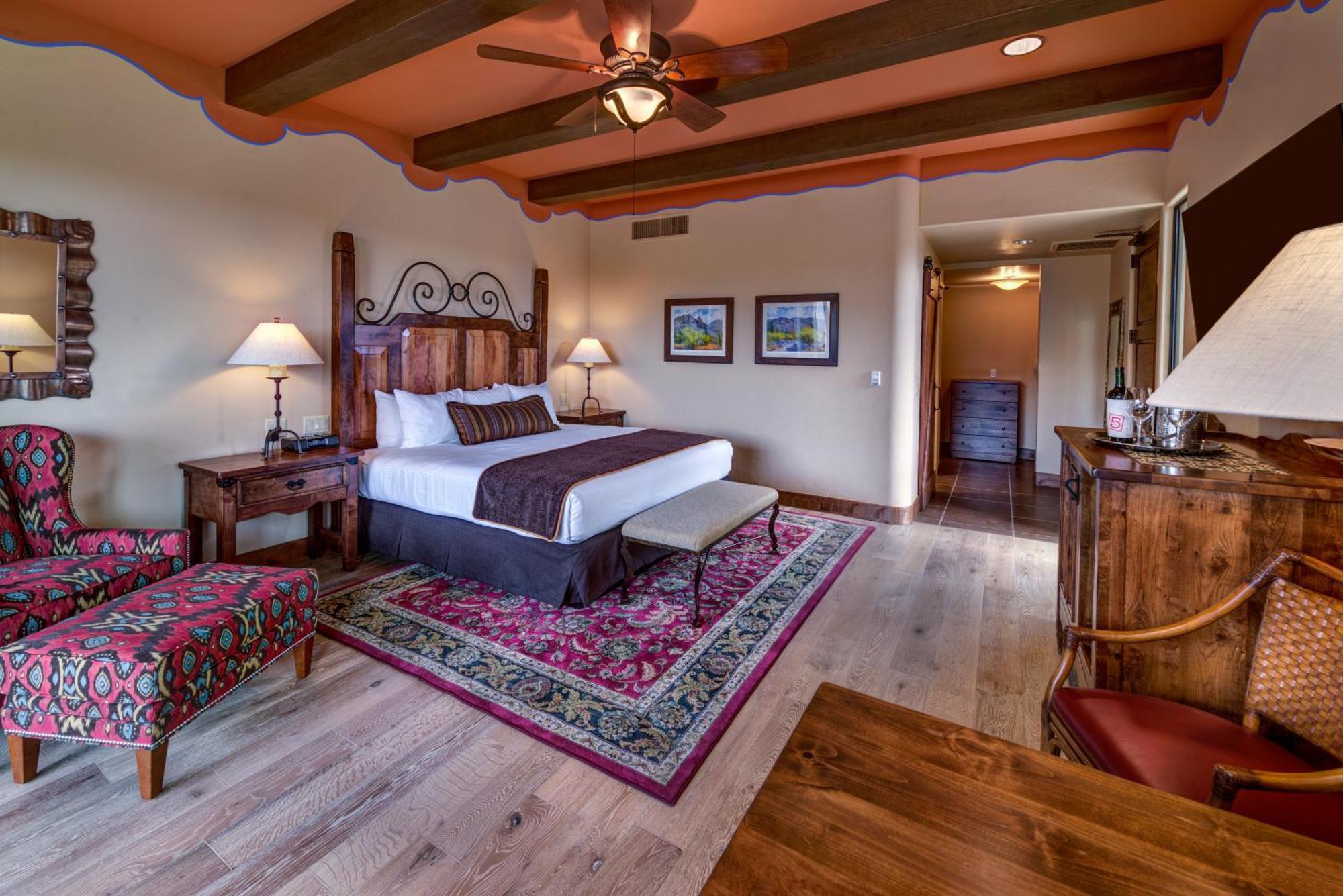 Habitación Sonoran con cama extragrande