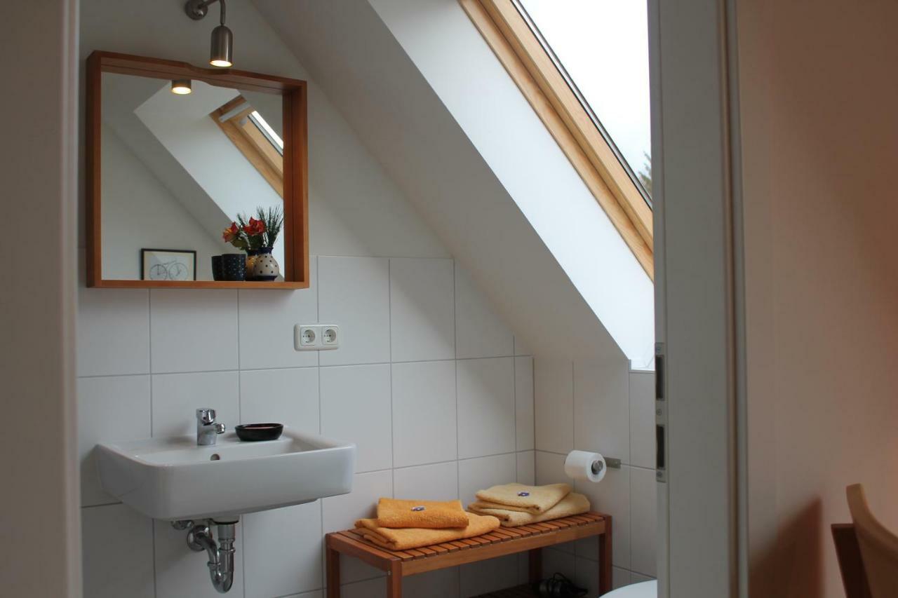 Studio mit Gartenblick