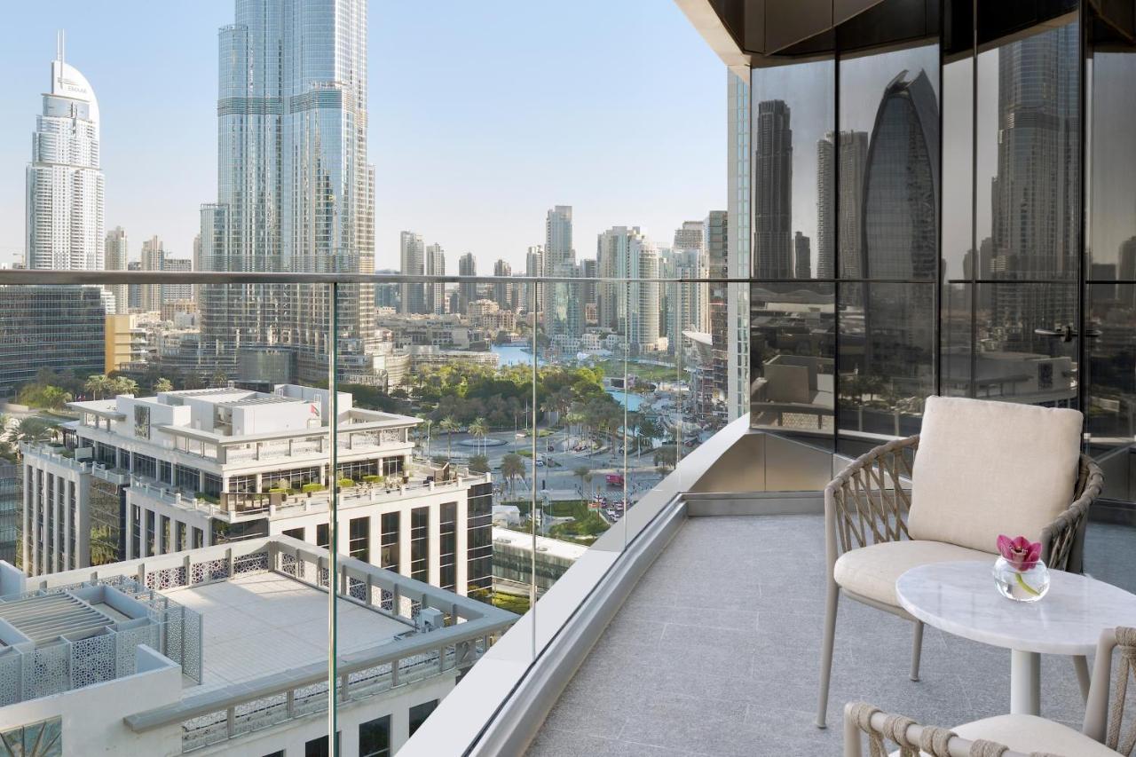 Premier Zimmer mit Blick auf das Burj Khalifa – mit exklusivem Zugang zum Infinity-Pool auf Etage 54