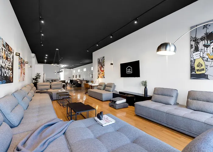 Liv Mtl Plaza Grand Luxe Penthouse Near Downtown Montreal Aparthotel